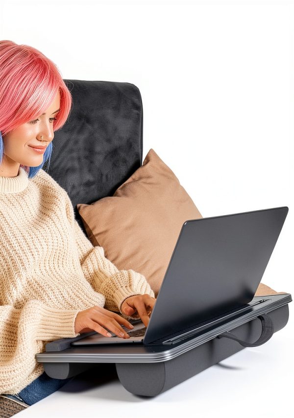 HETTHI Lap Desk Portable Polyester Cushion Design-5