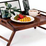 Bamboo Lap Desk Rossie Home Modern Foldable Design-0
