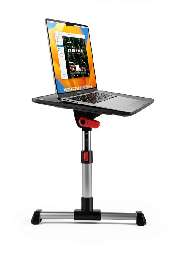 SAIJI Lap Desk Adjustable Aluminum Black-2