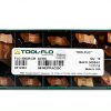 10pc) ToolFlo FLG 3062R-CB AC50C Top Notch Carbide Grooving Inserts .062" Wide NG 3062RCB AC50 Tool Flo-0