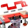 Arc Grooving Auxiliary Tool, Aluminum Grooving Guide, Handle-Free Slotting Mold, Mold Grooving Tool for Closet-8