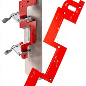 Arc Grooving Auxiliary Tool, Aluminum Grooving Guide, Handle-Free Slotting Mold, Mold Grooving Tool for Closet-0