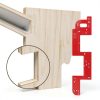 Arc Grooving Auxiliary Tool, Aluminum Grooving Guide, Handle-Free Slotting Mold, Mold Grooving Tool for Closet-1